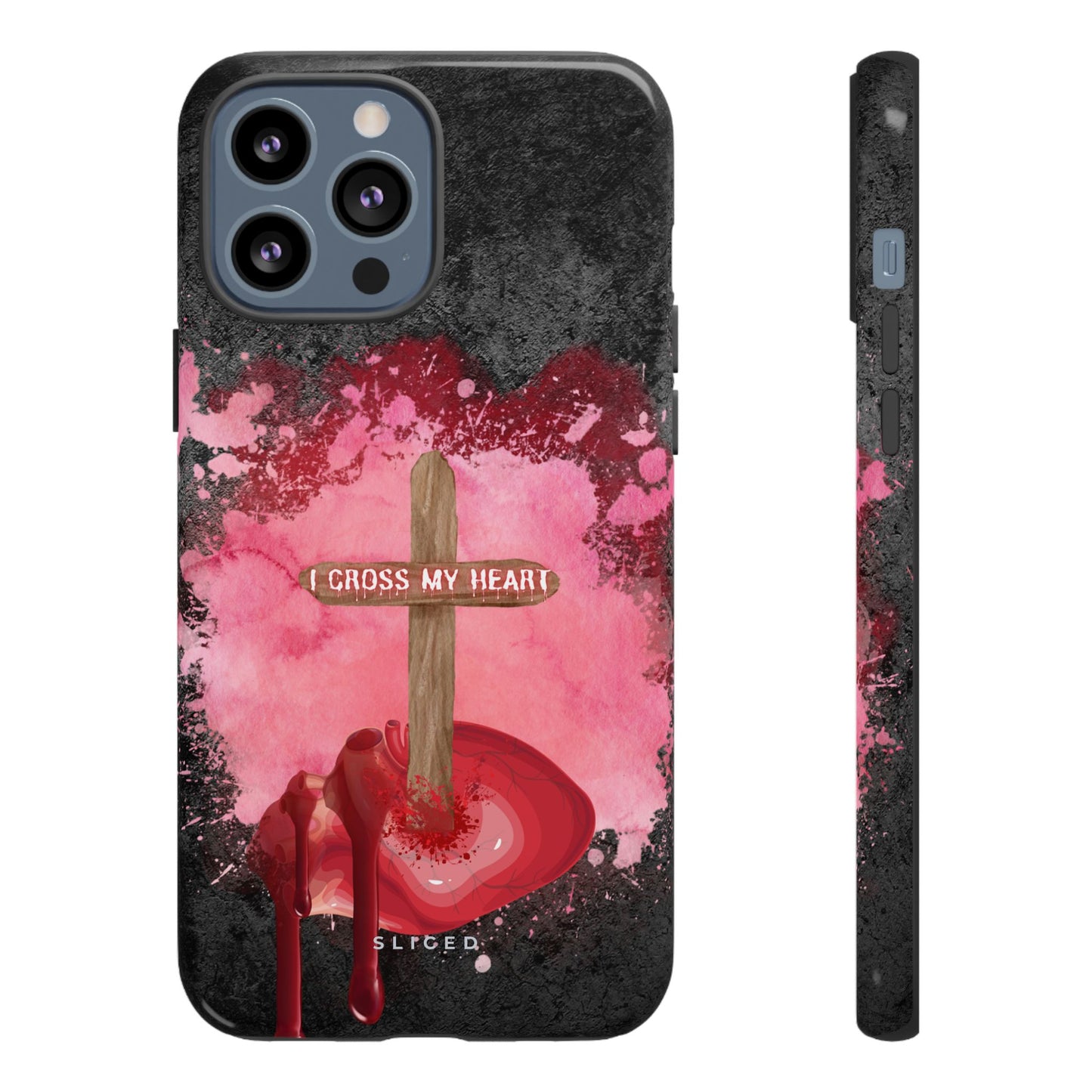 Cross my HEART - SLICED™ - Tough Phone Case