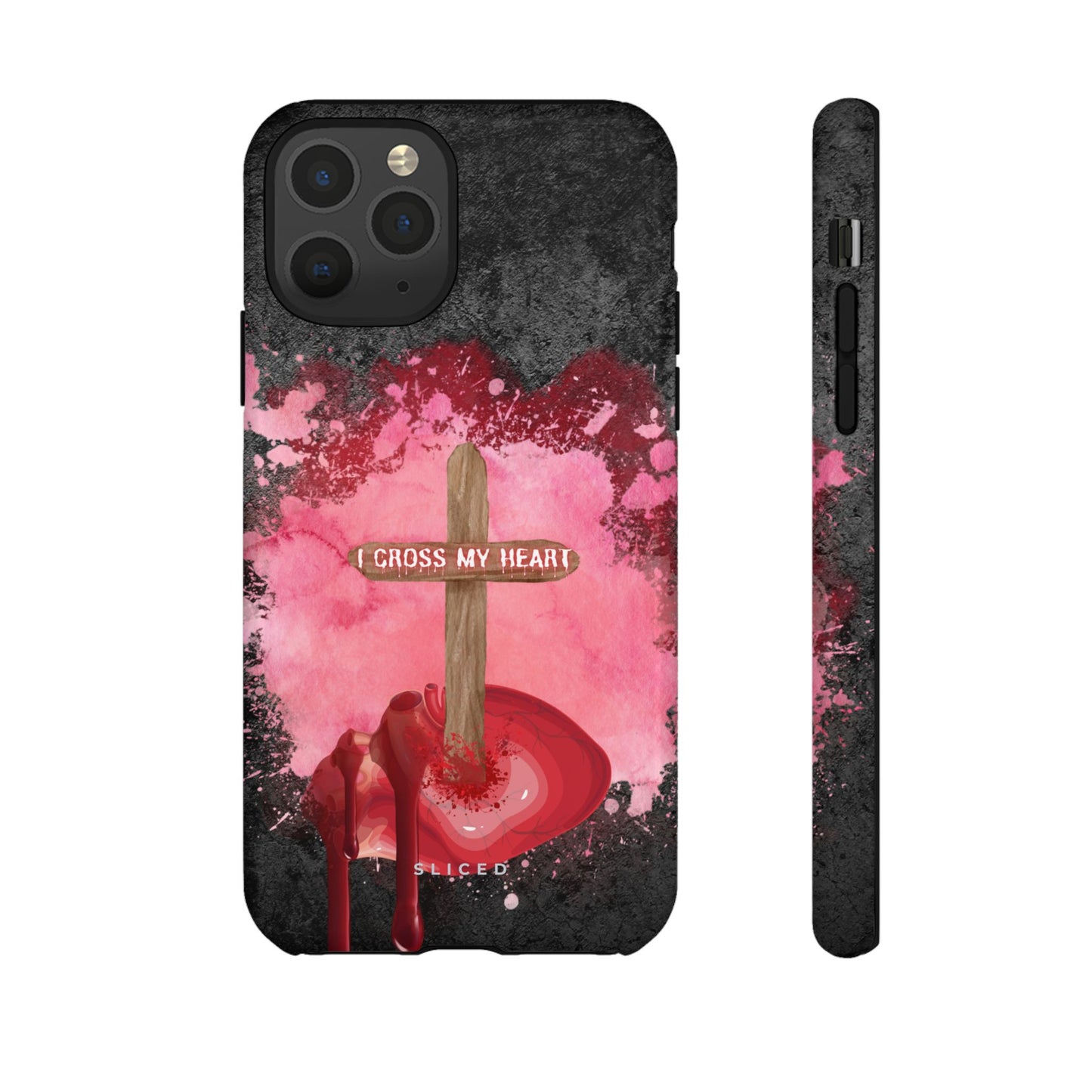 Cross my HEART - SLICED™ - Tough Phone Case