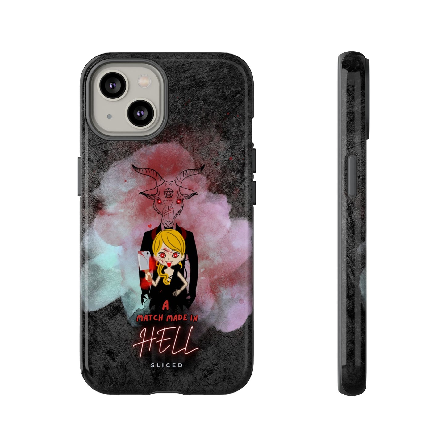 Match Made In HELL - SLICED™ - Tough Phone Case