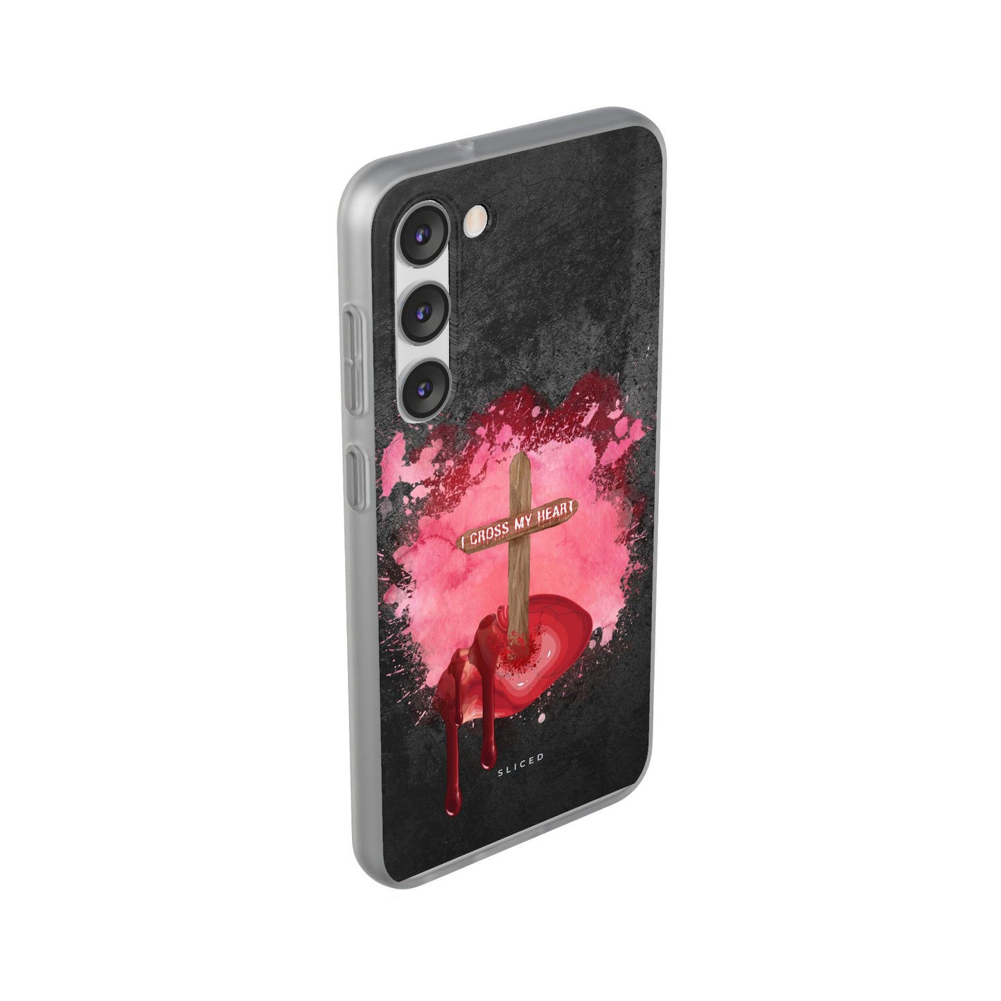 Cross my HEART | SLICED™ - Flexible Phone Case