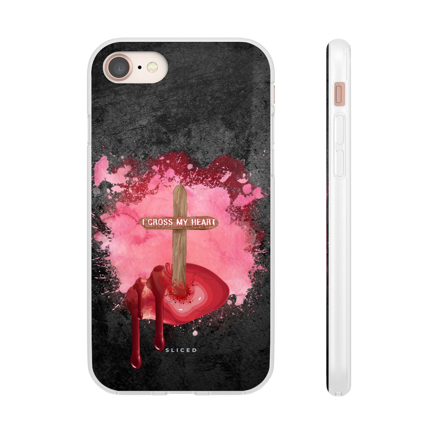 Cross my HEART | SLICED™ - Flexible Phone Case