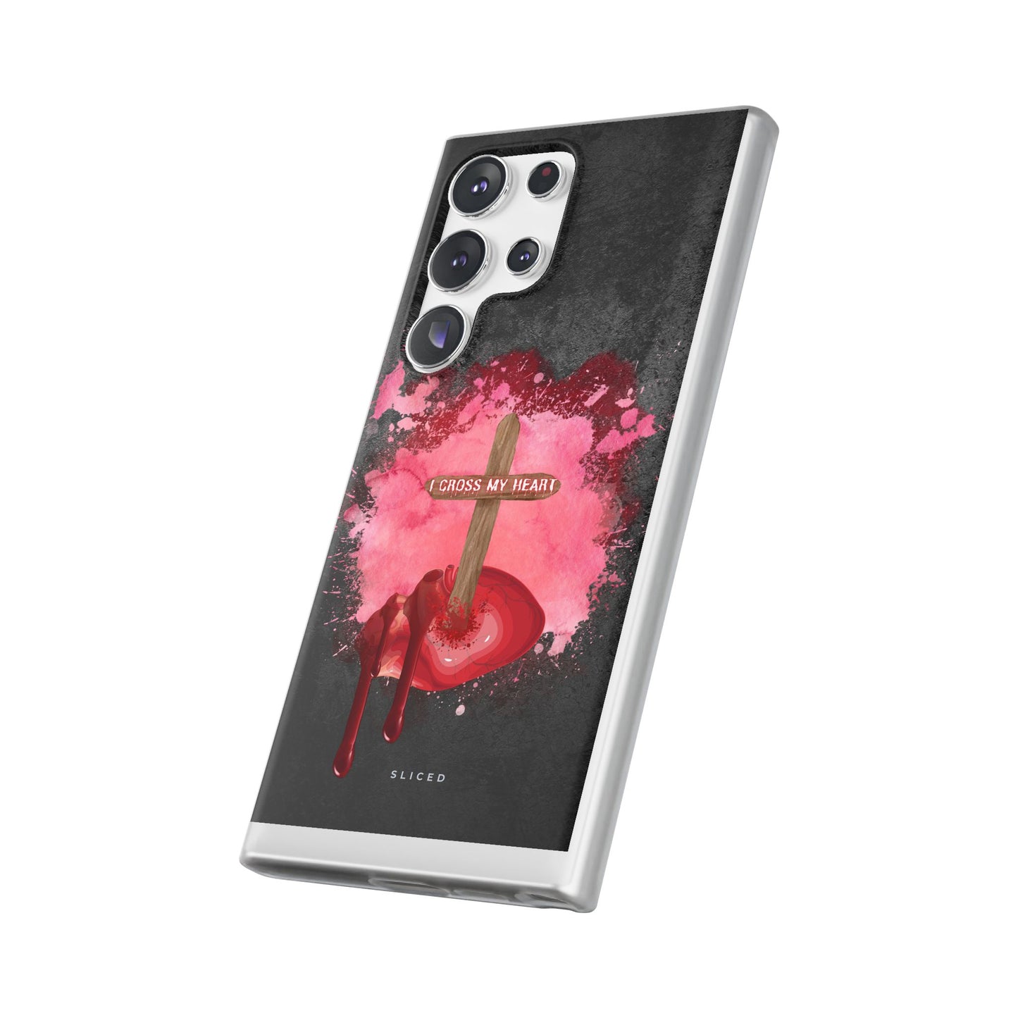 Cross my HEART | SLICED™ - Flexible Phone Case