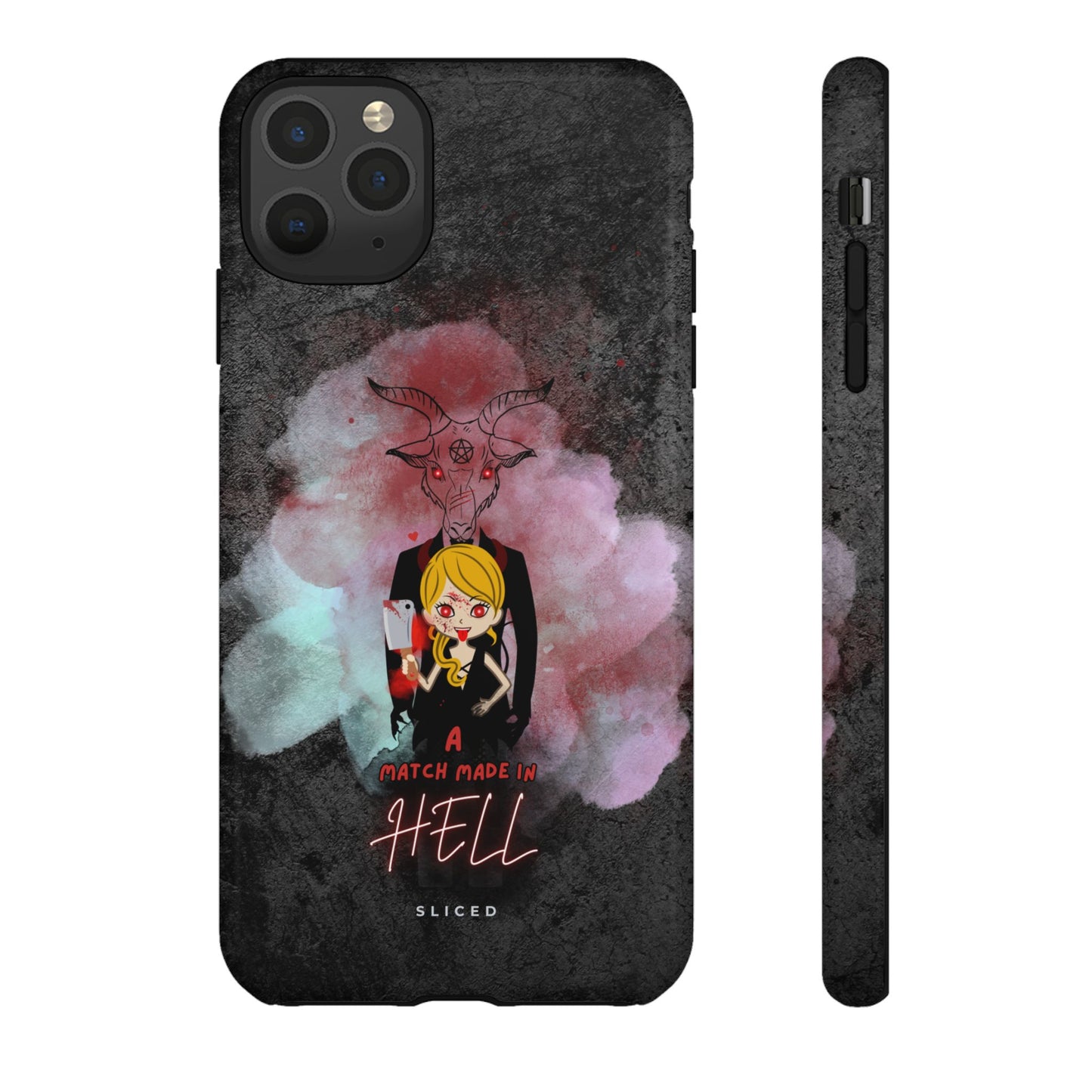 Match Made In HELL - SLICED™ - Tough Phone Case