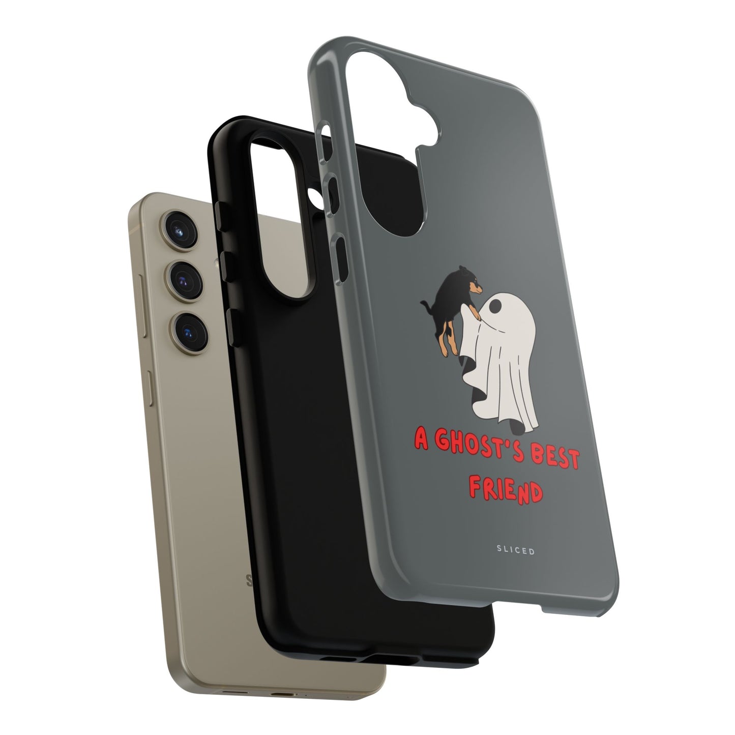 A Ghost's Best Friend - SLICED™ - Tough Phone Case