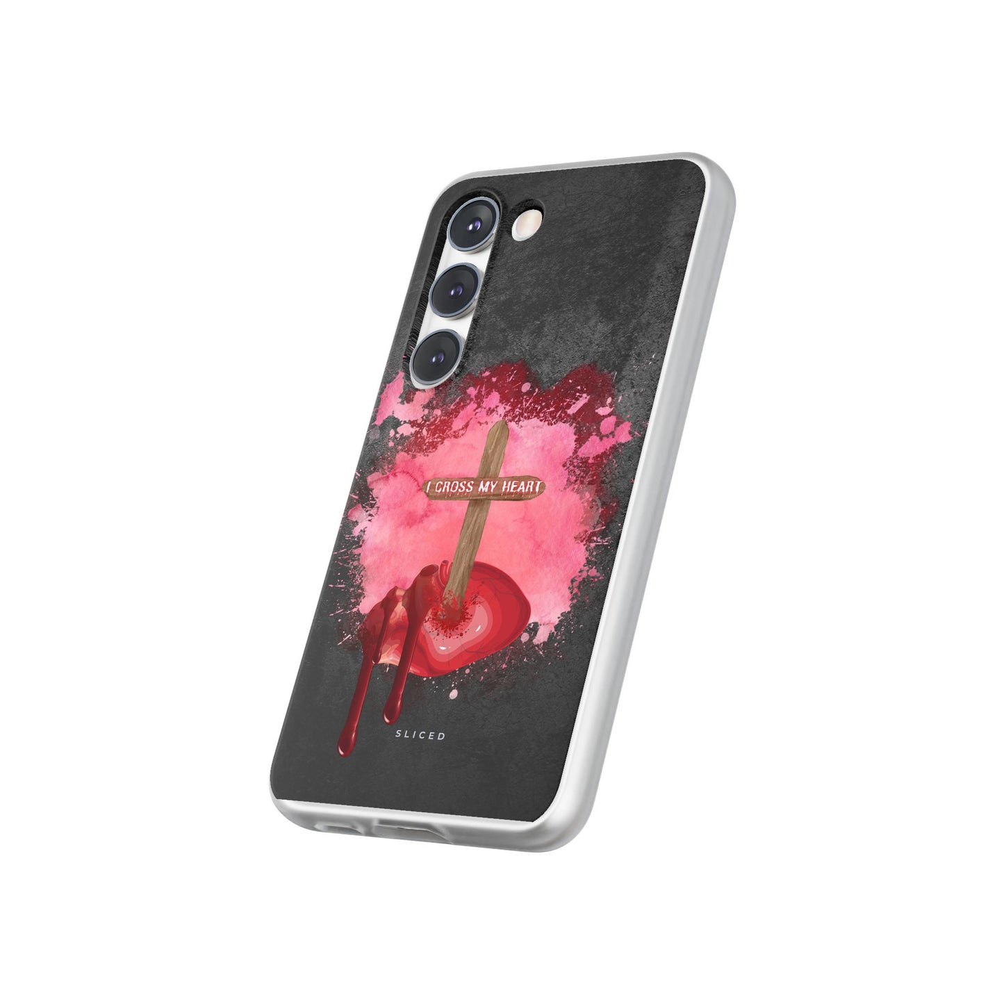 Cross my HEART | SLICED™ - Flexible Phone Case