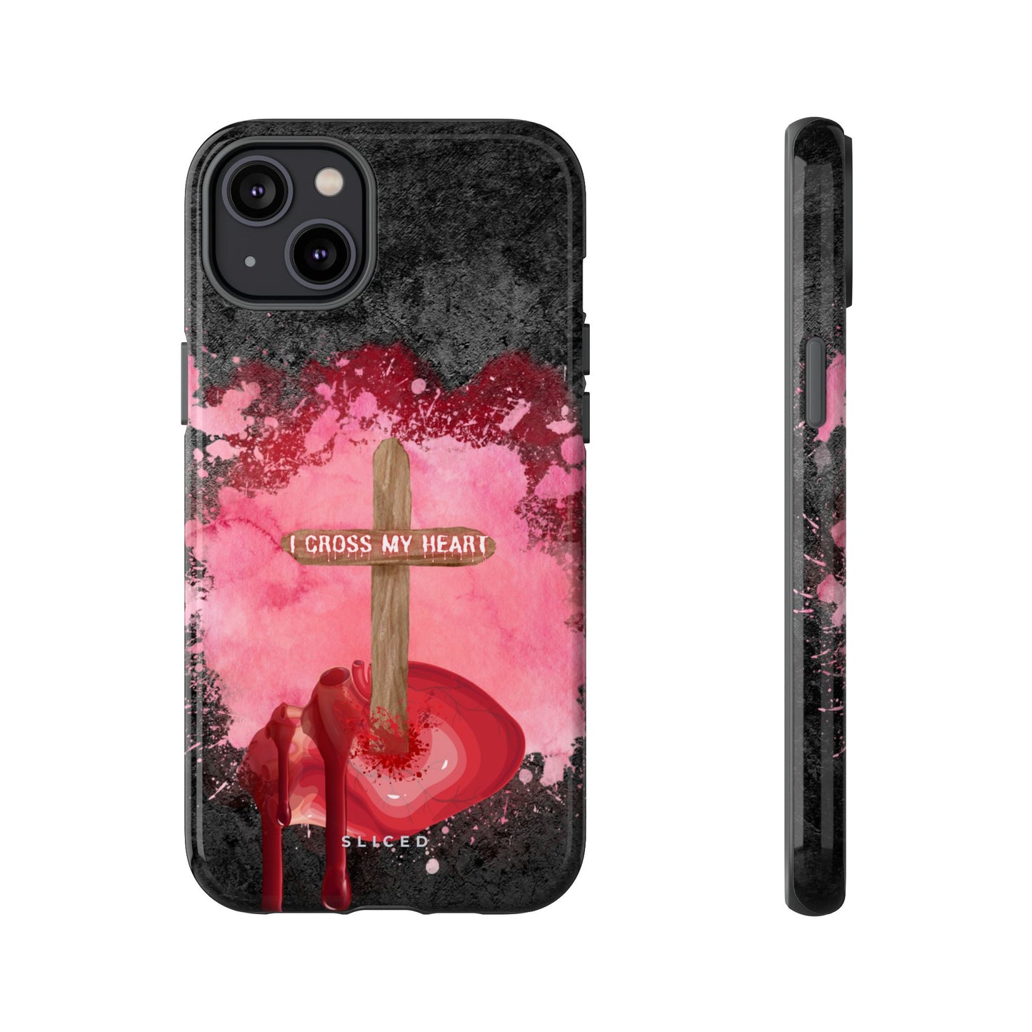 Cross my HEART - SLICED™ - Tough Phone Case