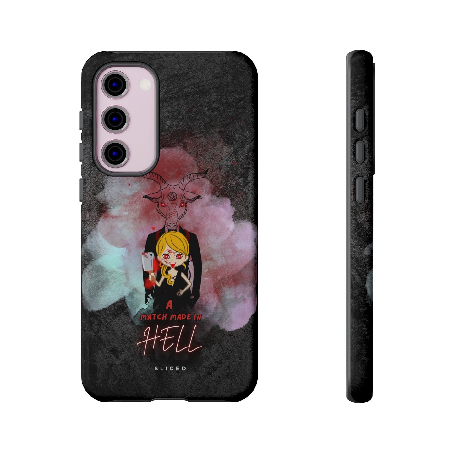 Match Made In HELL - SLICED™ - Tough Phone Case