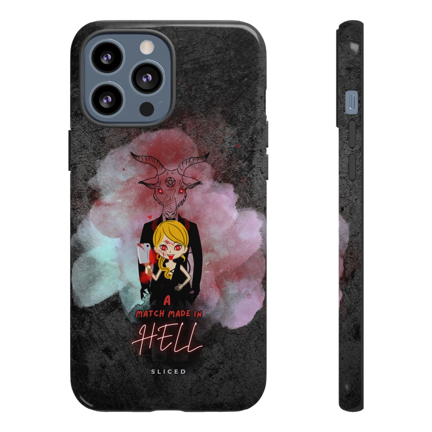 Match Made In HELL - SLICED™ - Tough Phone Case