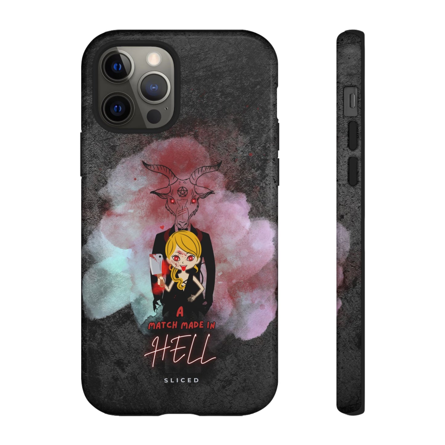 Match Made In HELL - SLICED™ - Tough Phone Case