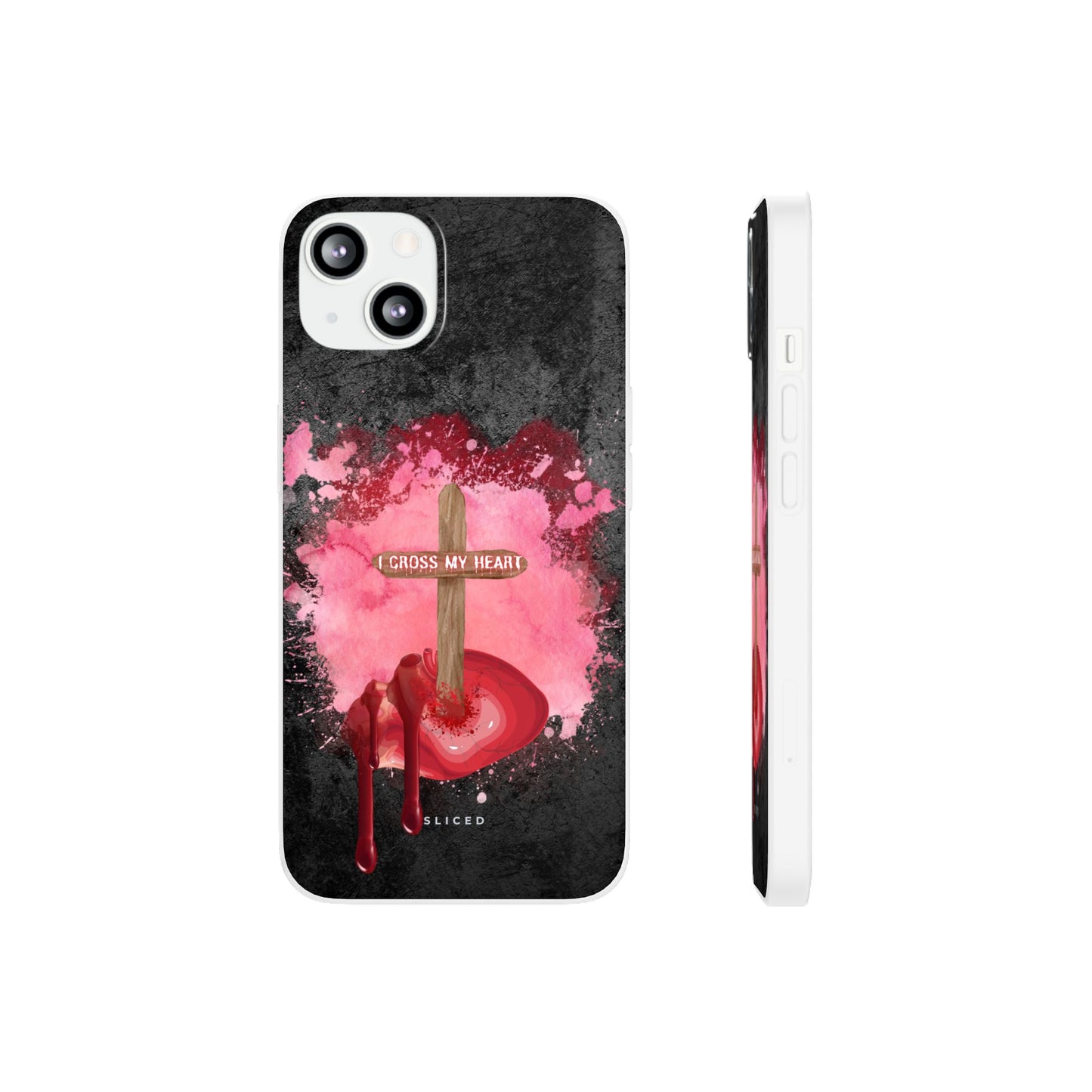 Cross my HEART | SLICED™ - Flexible Phone Case