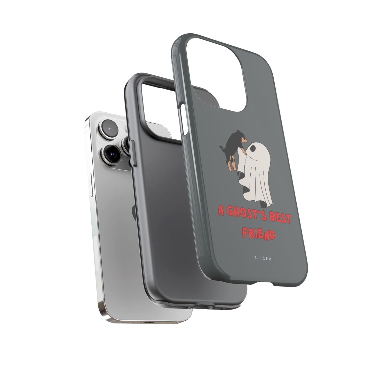 A Ghost's Best Friend - SLICED™ - Tough Phone Case