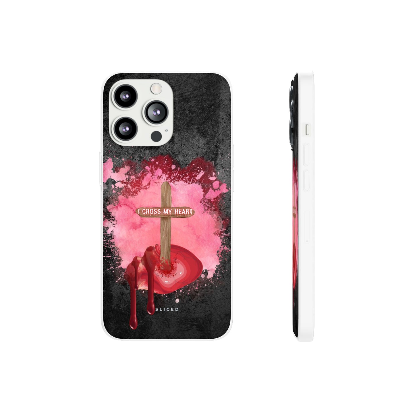 Cross my HEART | SLICED™ - Flexible Phone Case