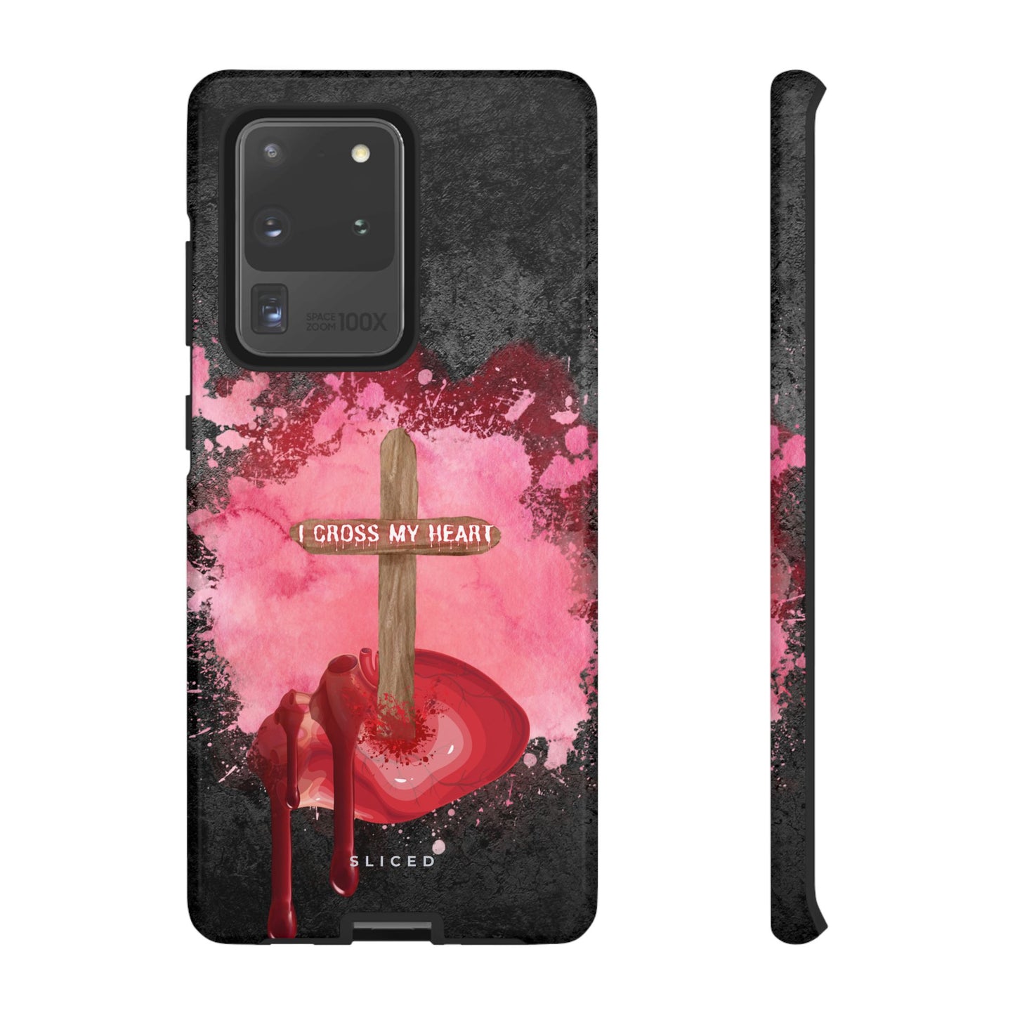 Cross my HEART - SLICED™ - Tough Phone Case