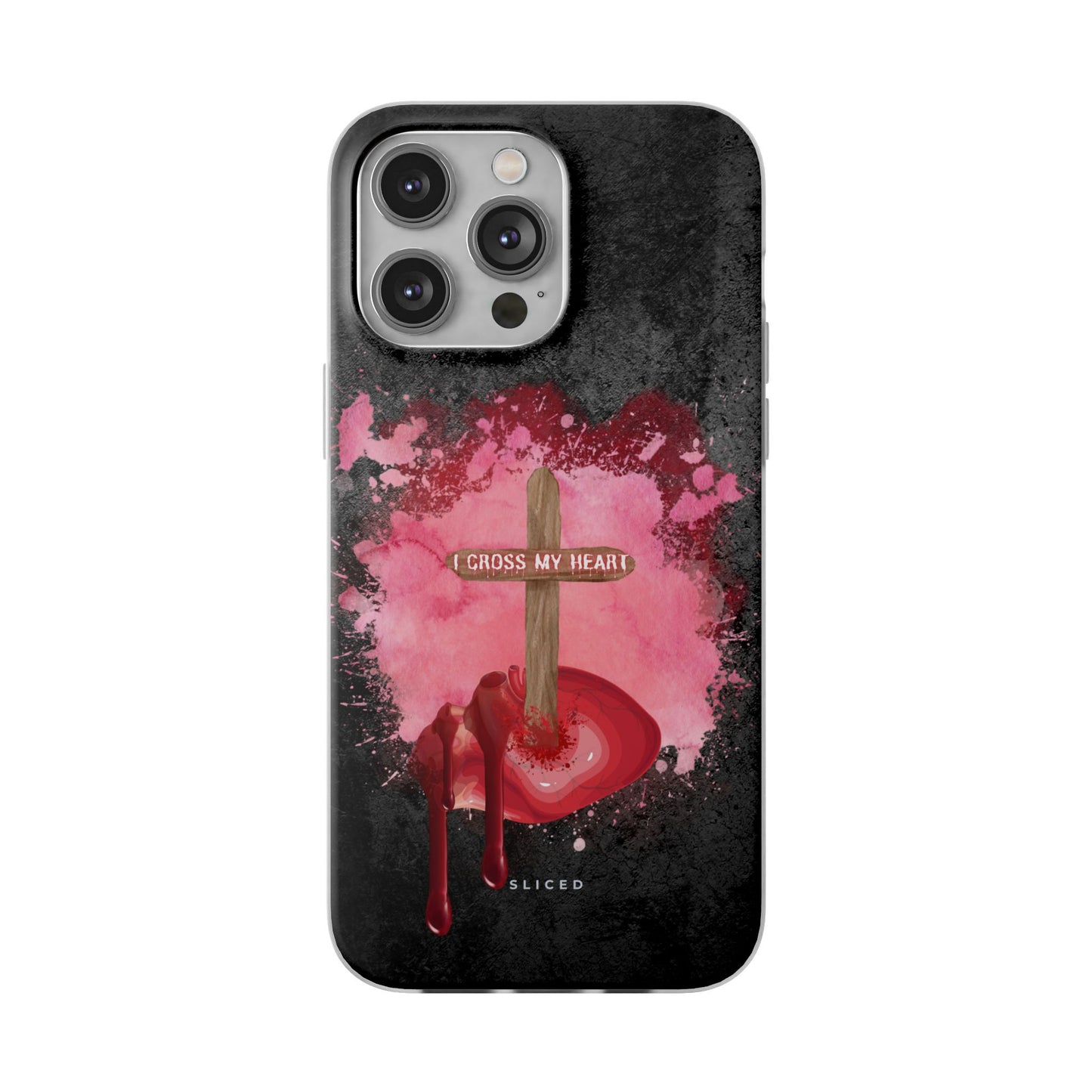 Cross my HEART | SLICED™ - Flexible Phone Case