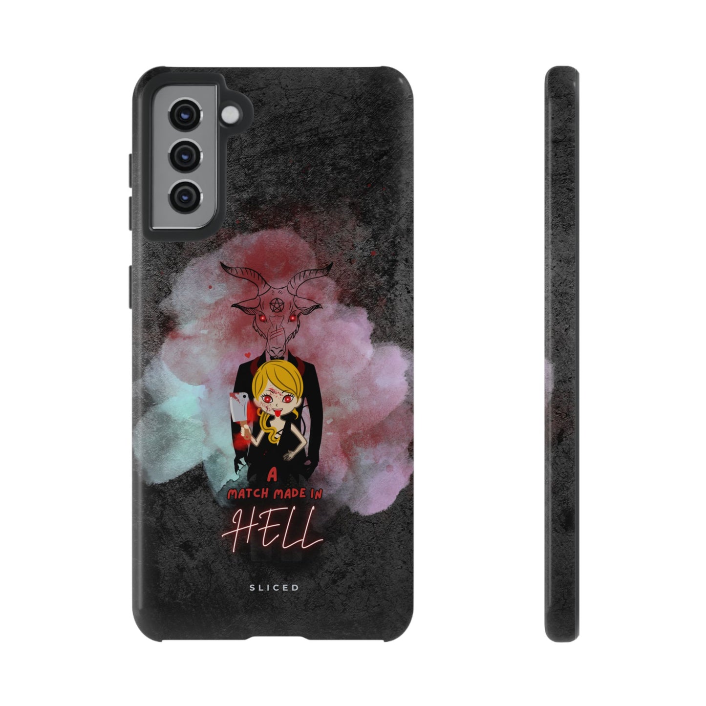 Match Made In HELL - SLICED™ - Tough Phone Case