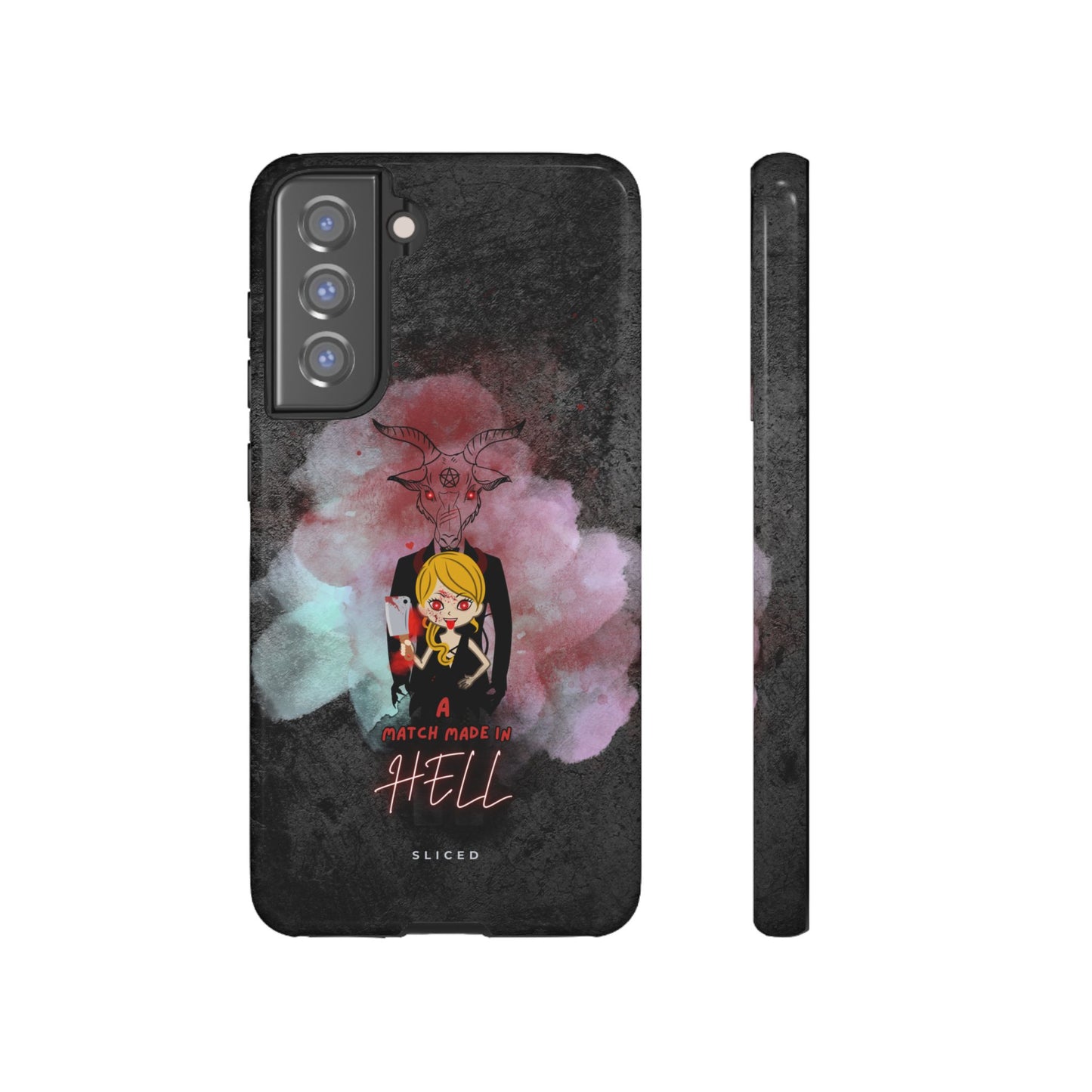 Match Made In HELL - SLICED™ - Tough Phone Case