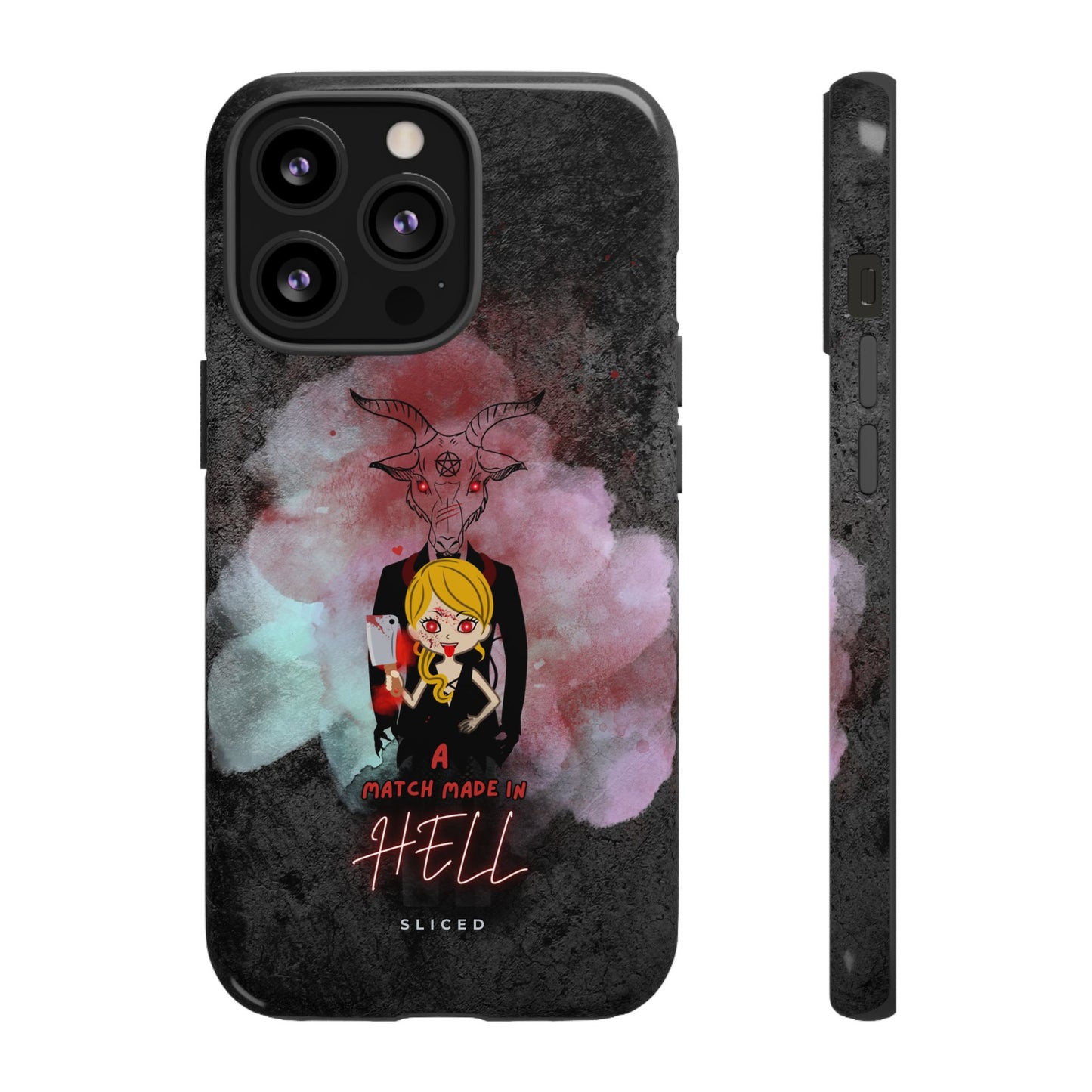 Match Made In HELL - SLICED™ - Tough Phone Case