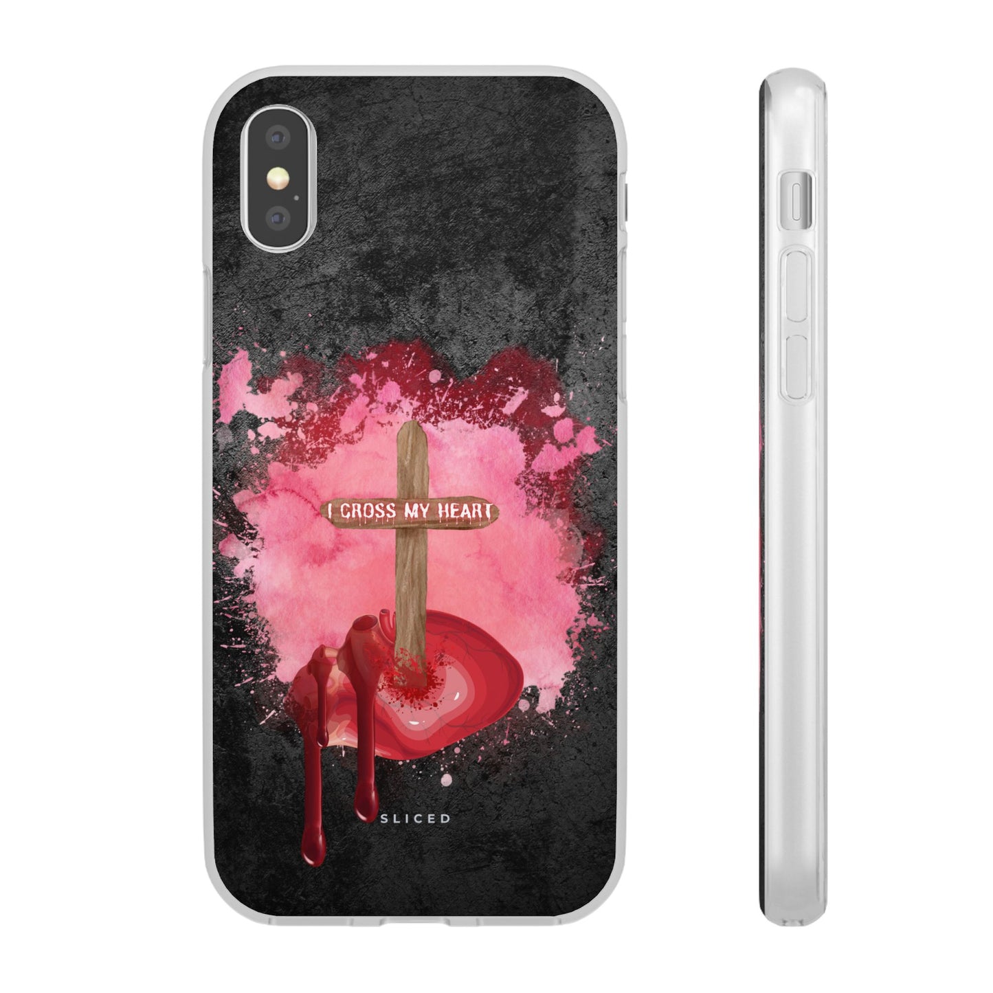 Cross my HEART | SLICED™ - Flexible Phone Case