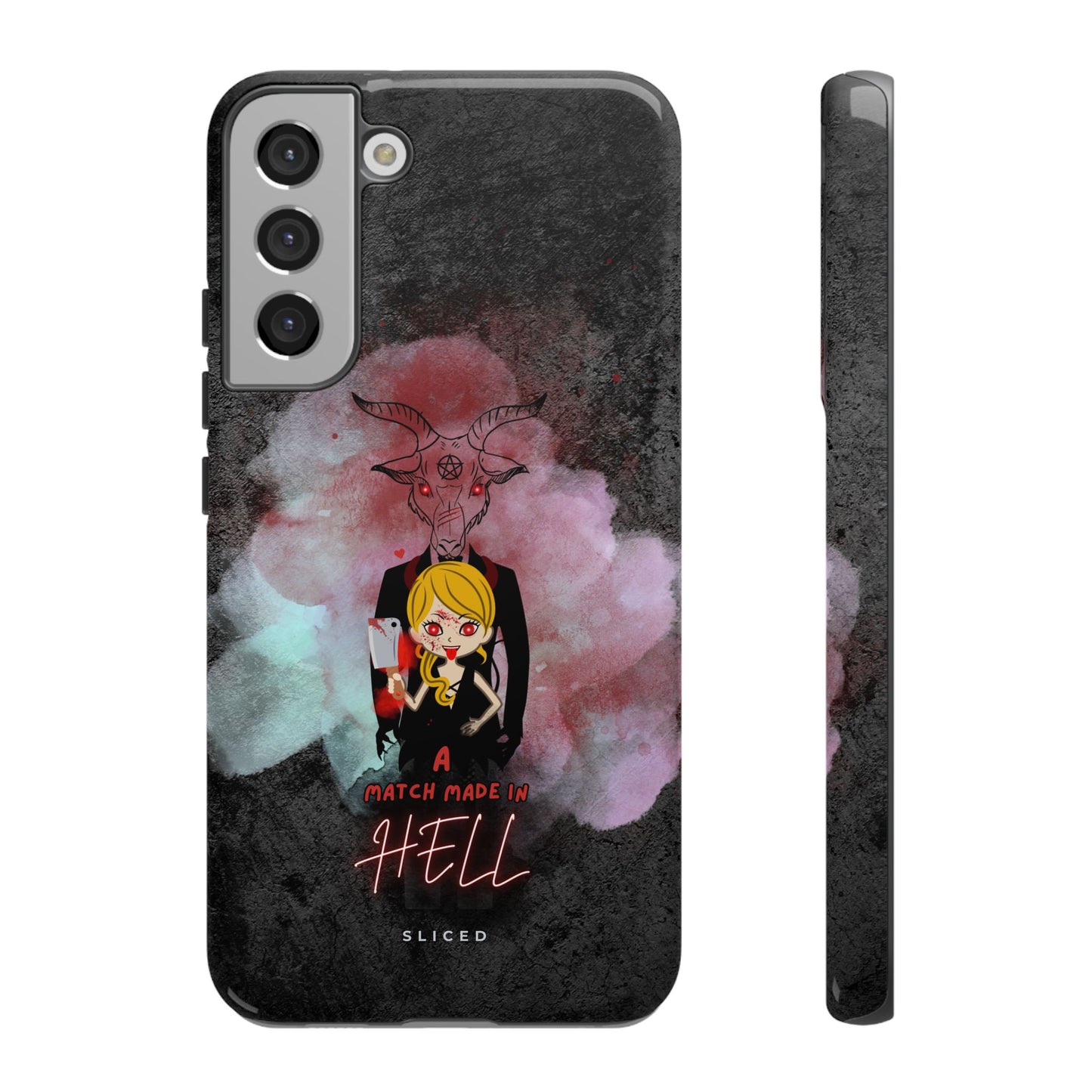 Match Made In HELL - SLICED™ - Tough Phone Case