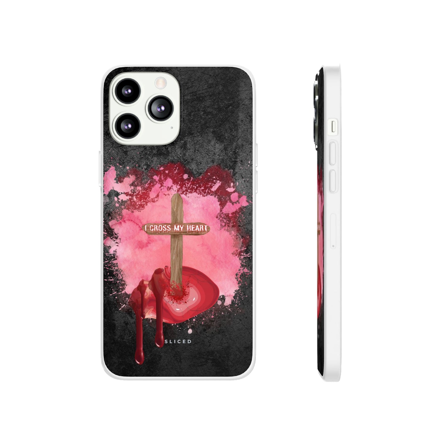 Cross my HEART | SLICED™ - Flexible Phone Case