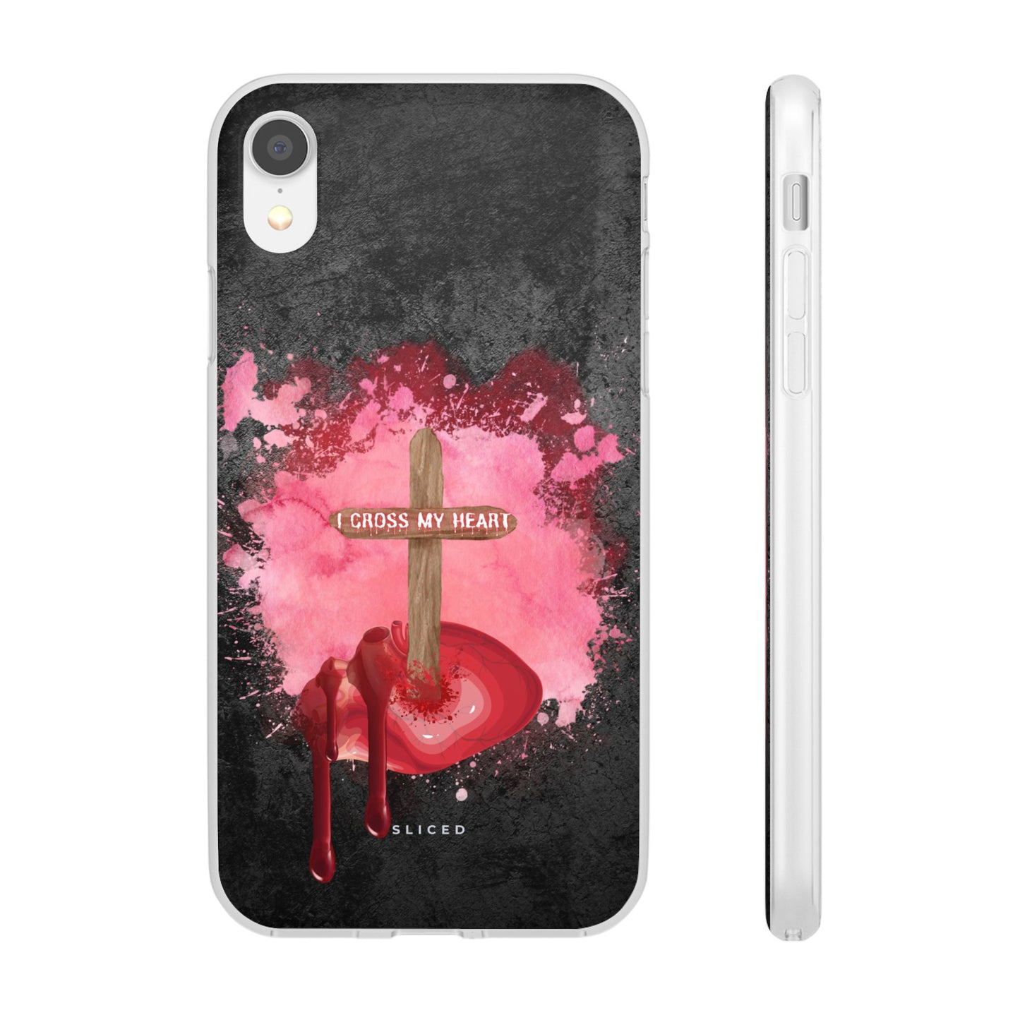 Cross my HEART | SLICED™ - Flexible Phone Case