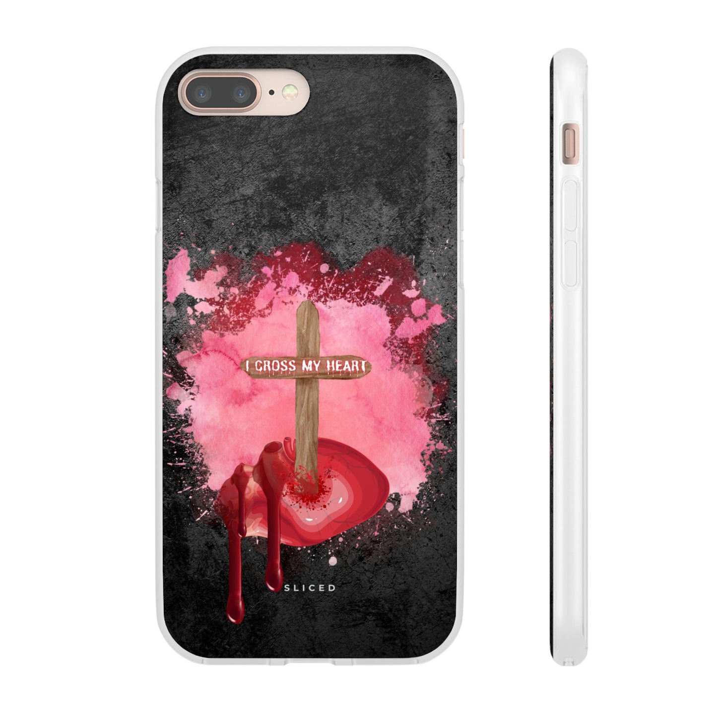 Cross my HEART | SLICED™ - Flexible Phone Case