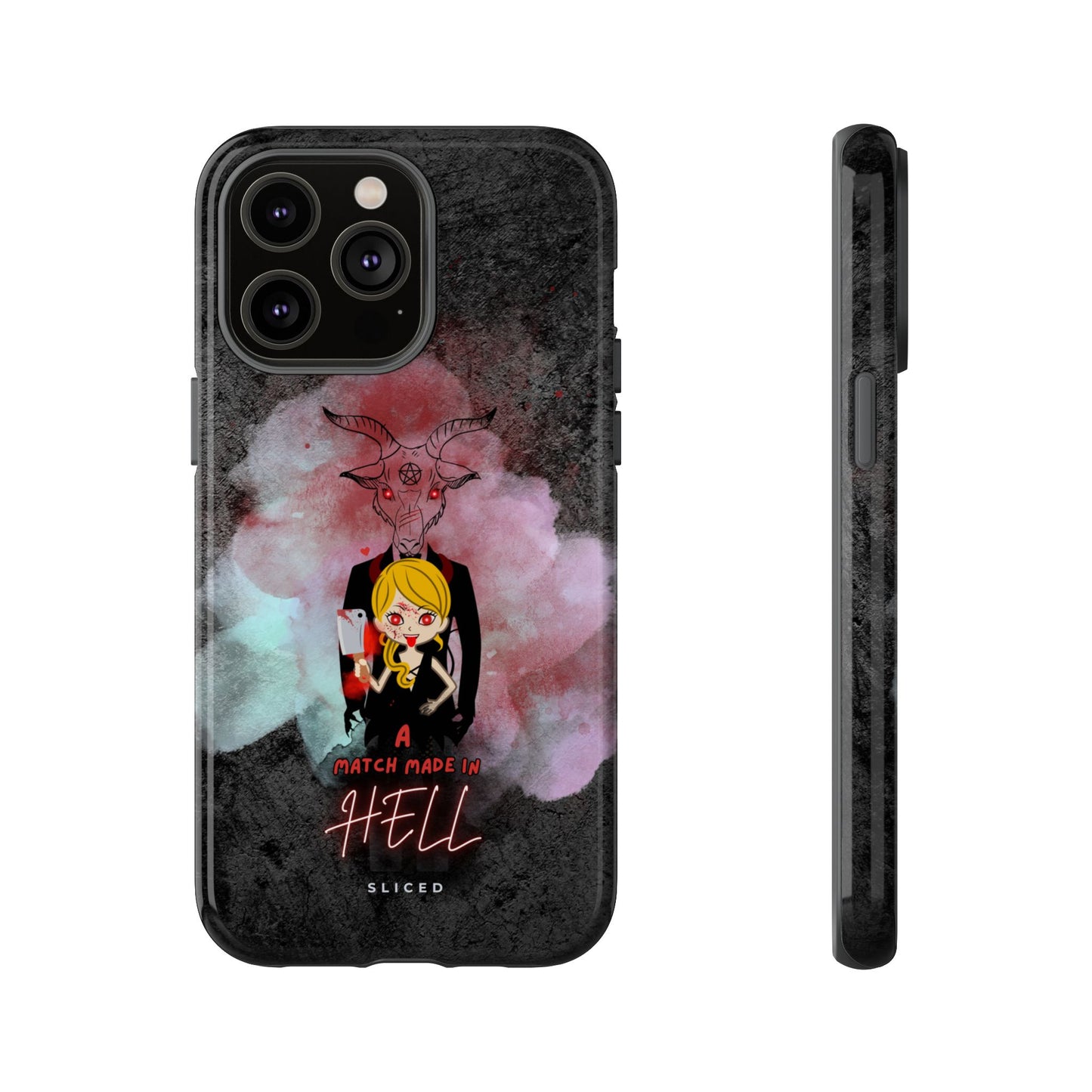 Match Made In HELL - SLICED™ - Tough Phone Case