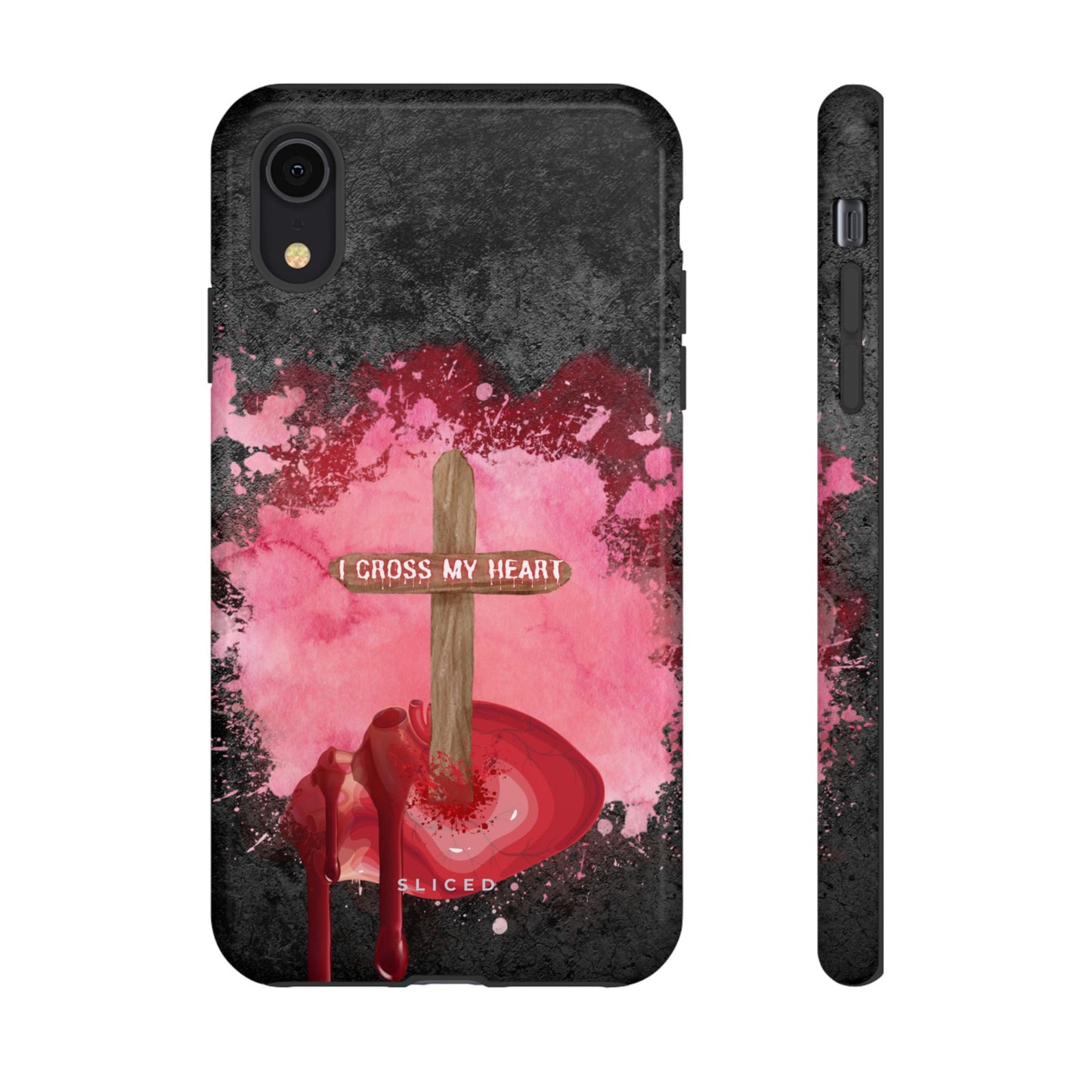 Cross my HEART - SLICED™ - Tough Phone Case