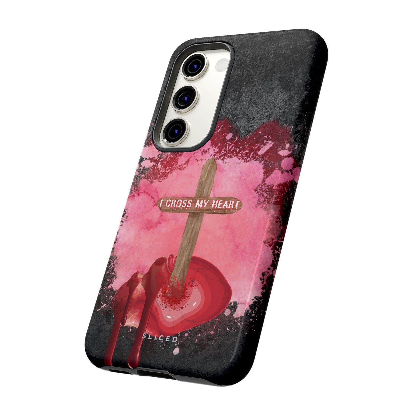 Cross my HEART - SLICED™ - Tough Phone Case