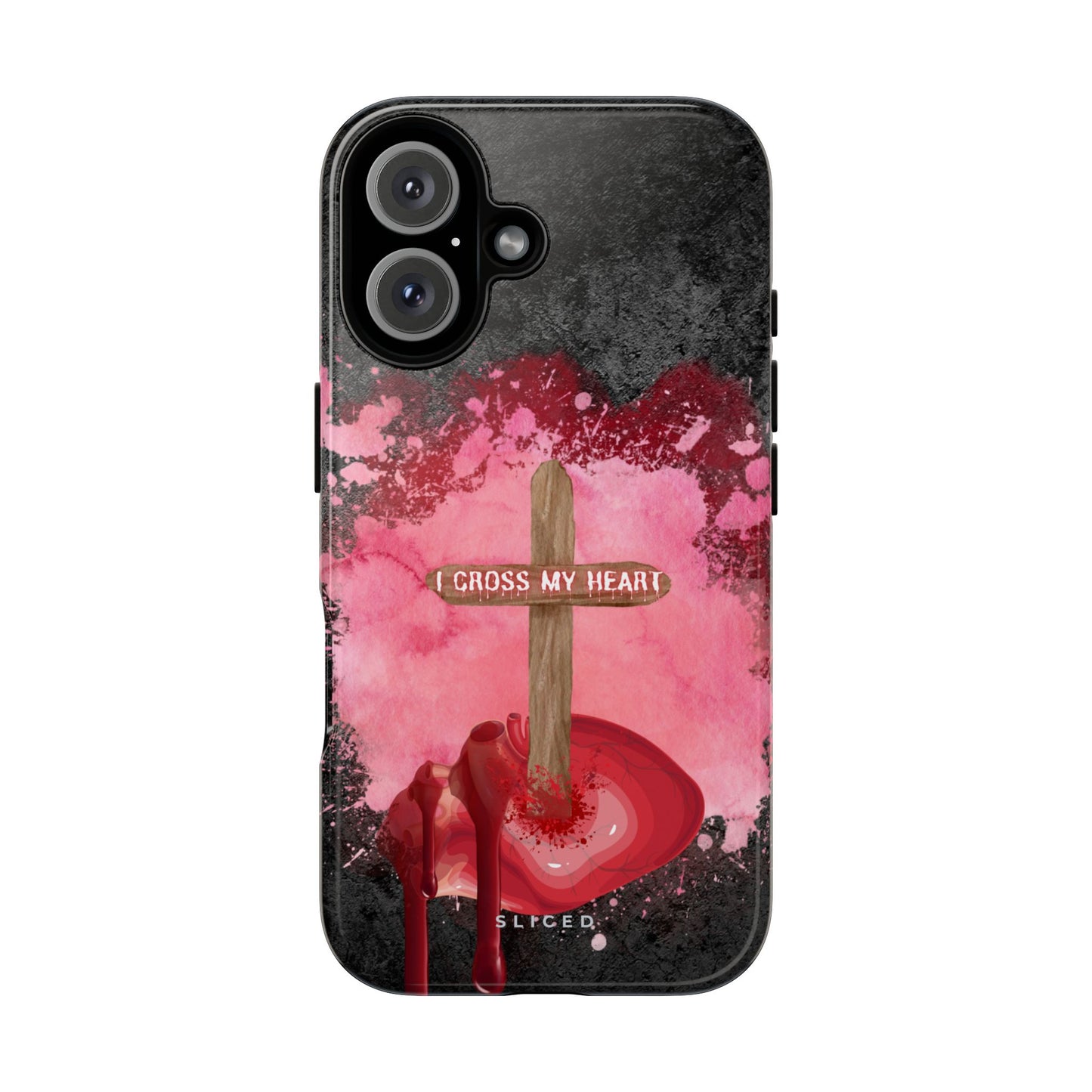 Cross my HEART - SLICED™ - Tough Phone Case