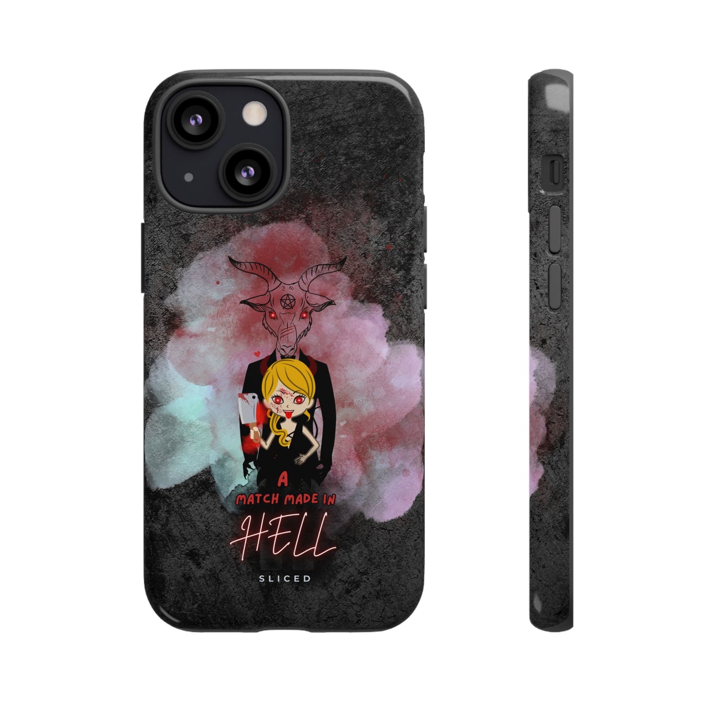 Match Made In HELL - SLICED™ - Tough Phone Case