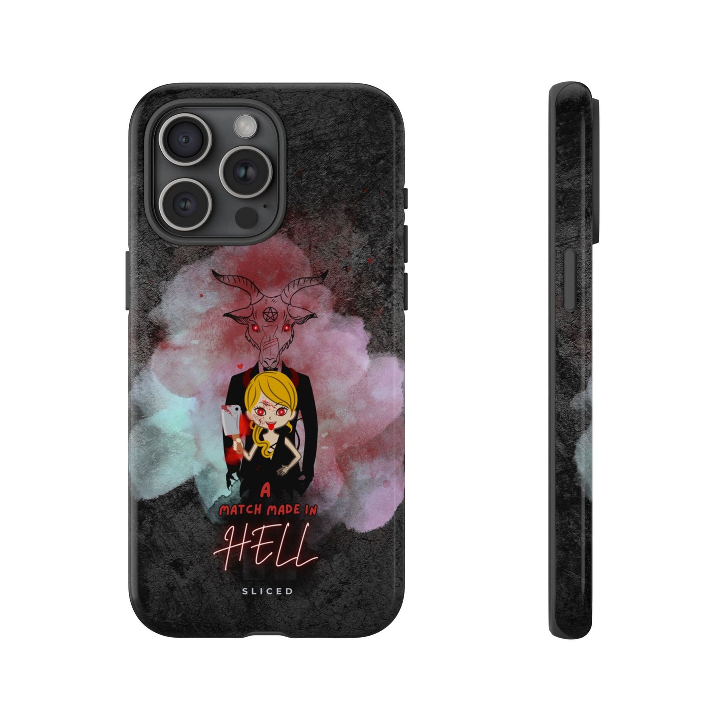 Match Made In HELL - SLICED™ - Tough Phone Case