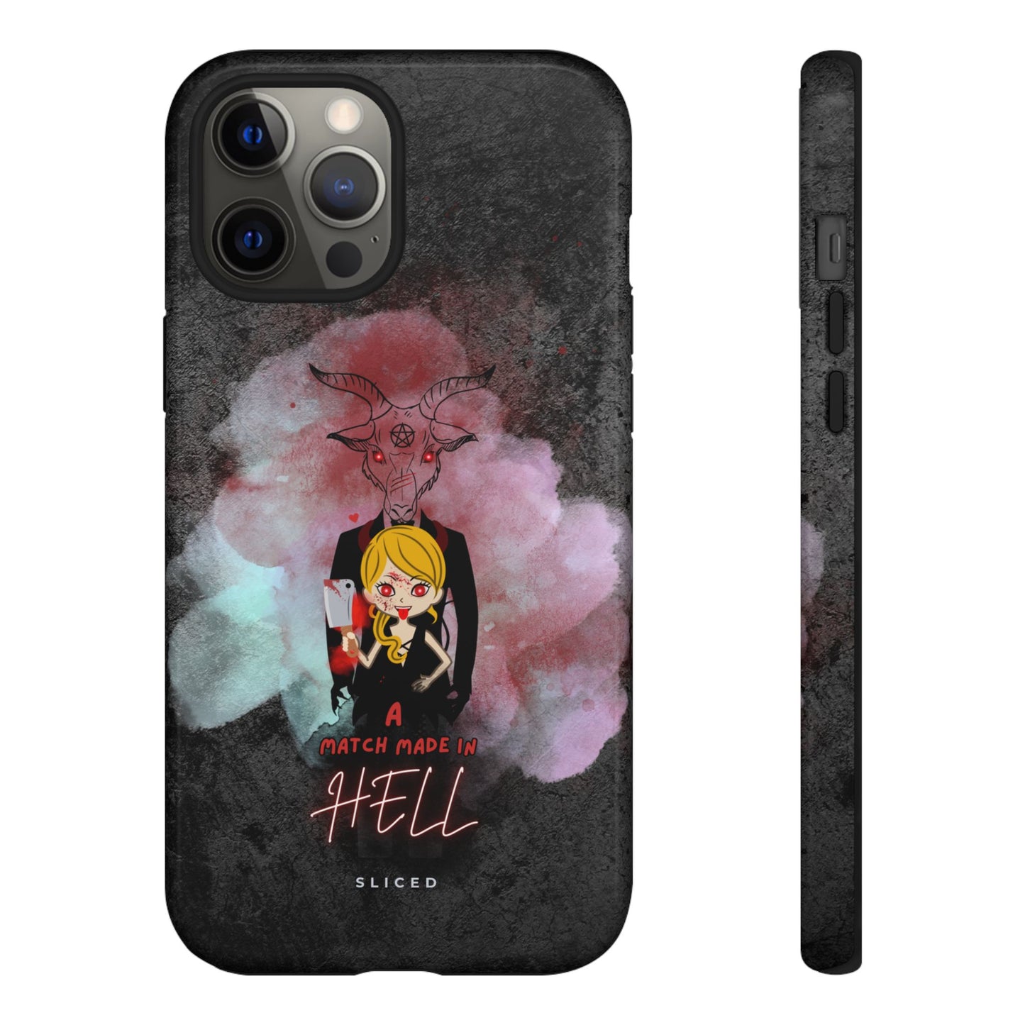 Match Made In HELL - SLICED™ - Tough Phone Case