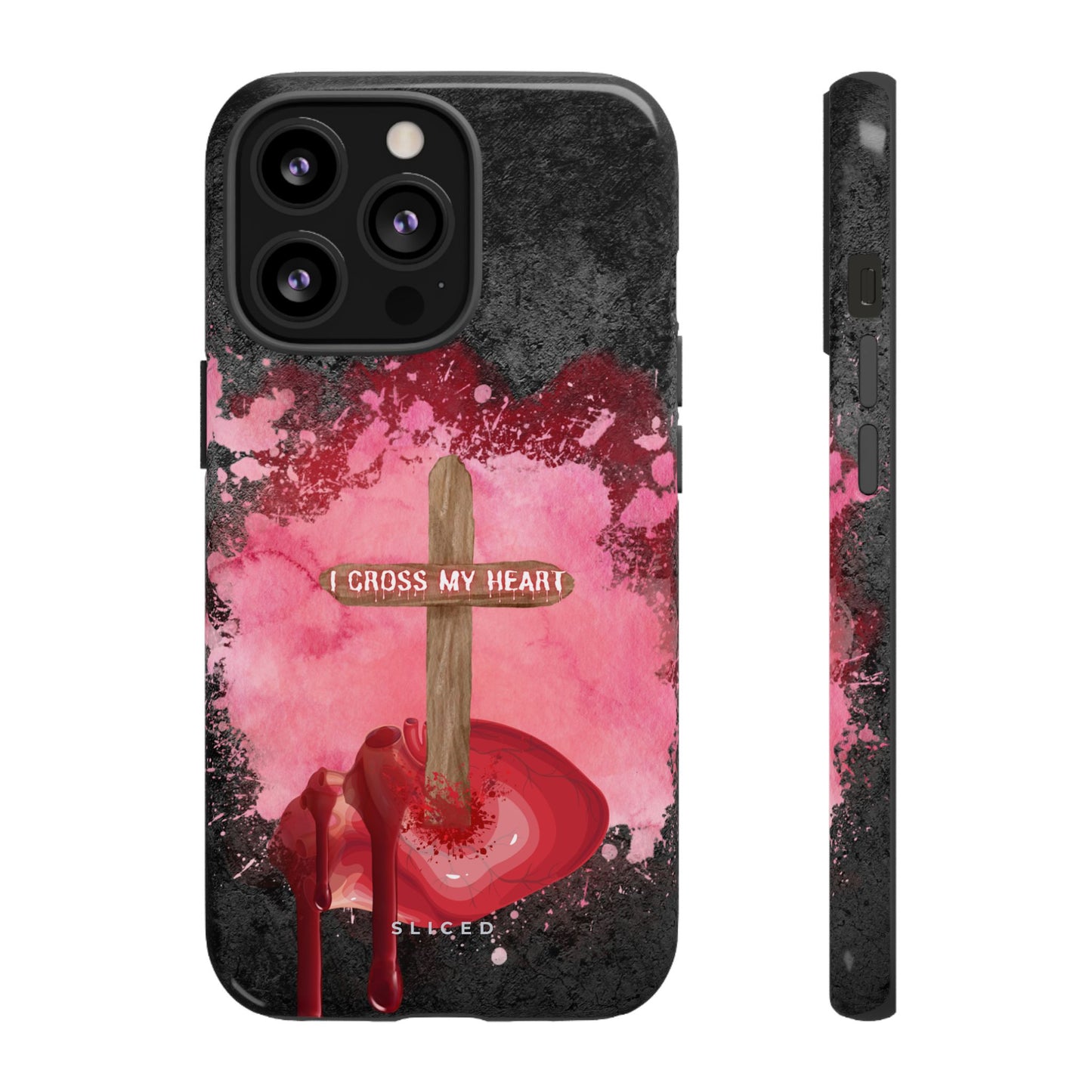 Cross my HEART - SLICED™ - Tough Phone Case