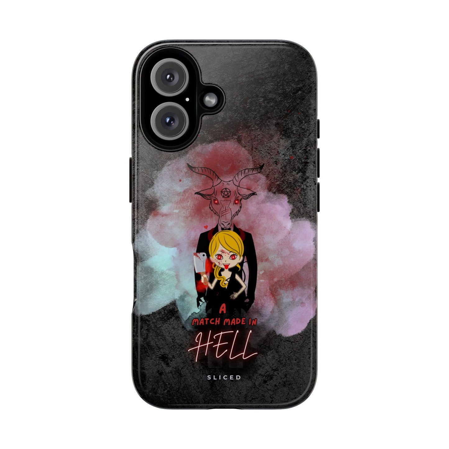 Match Made In HELL - SLICED™ - Tough Phone Case