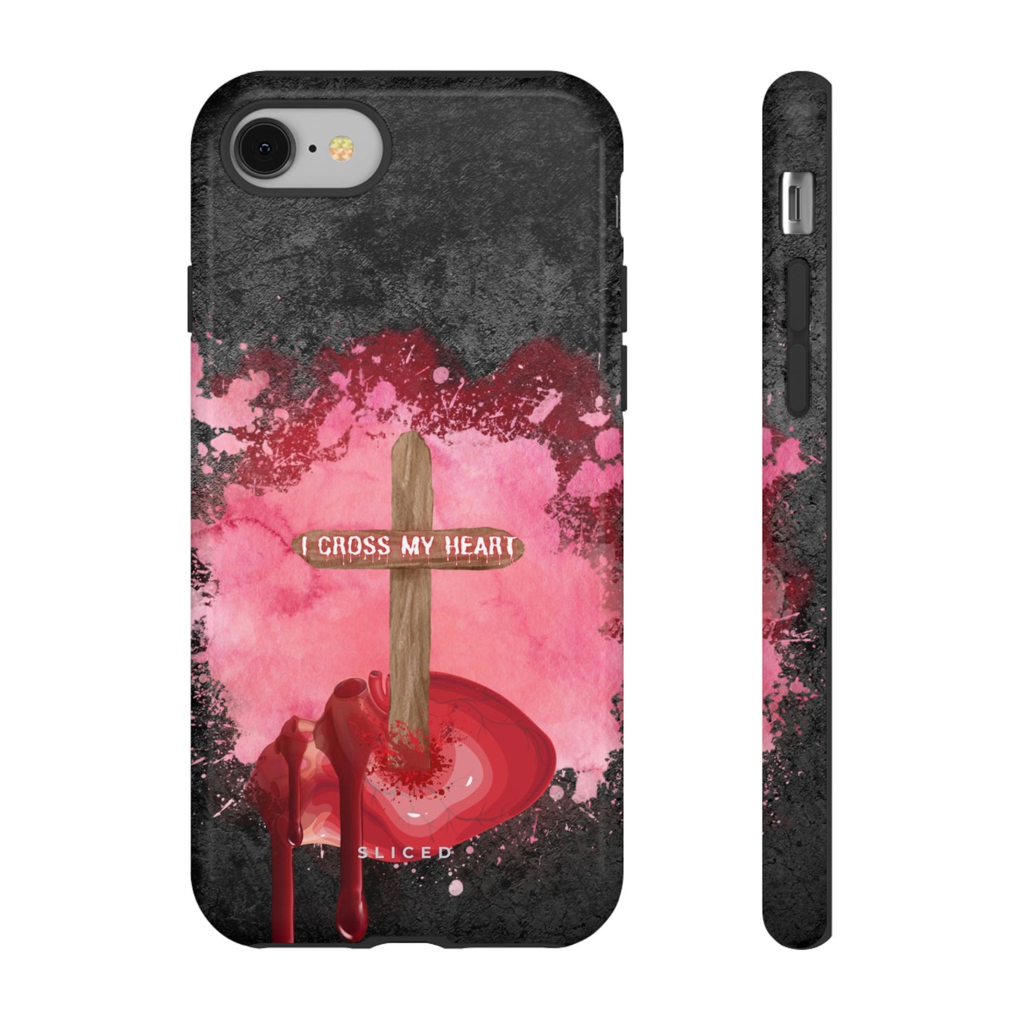 Cross my HEART - SLICED™ - Tough Phone Case