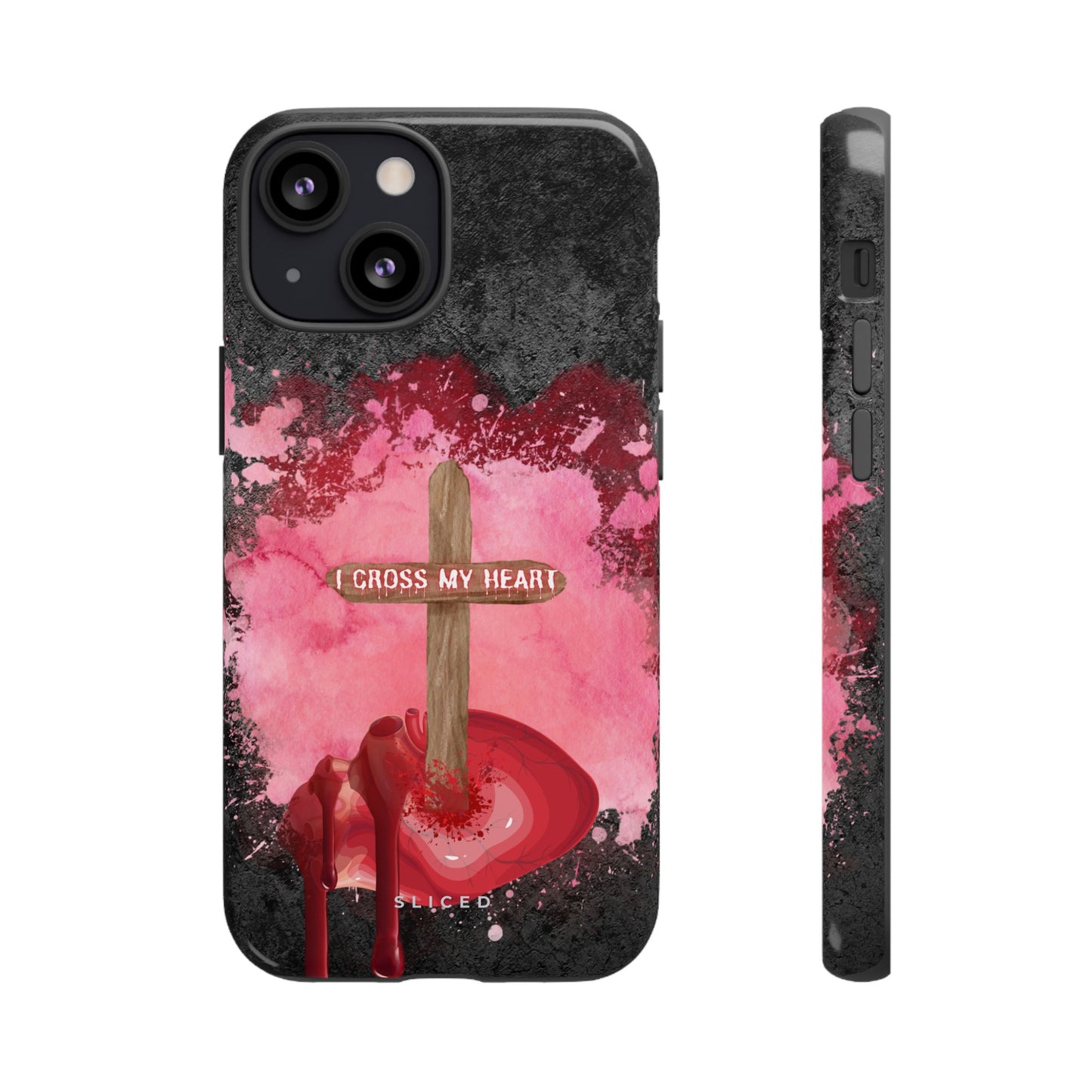 Cross my HEART - SLICED™ - Tough Phone Case