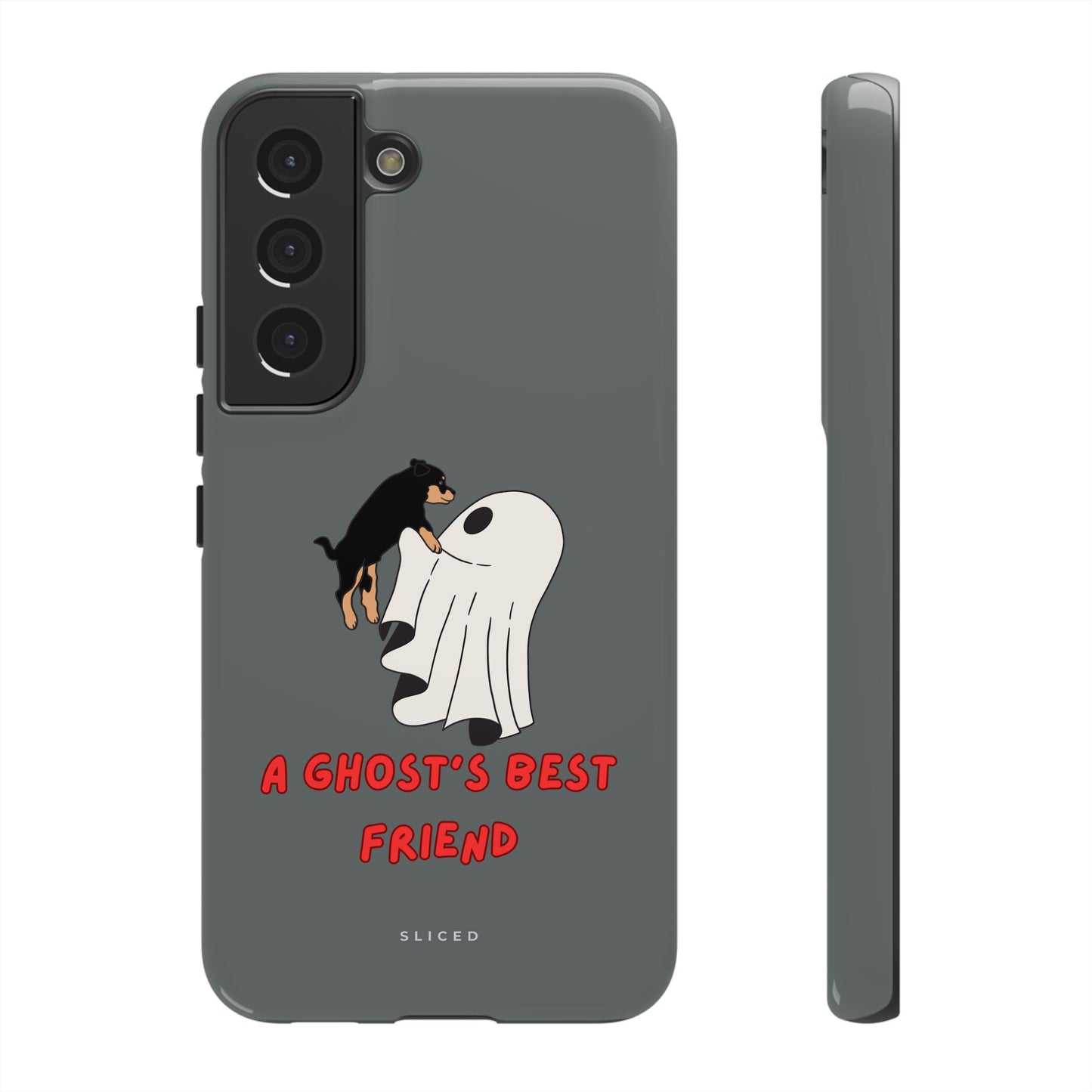 A Ghost's Best Friend - SLICED™ - Tough Phone Case