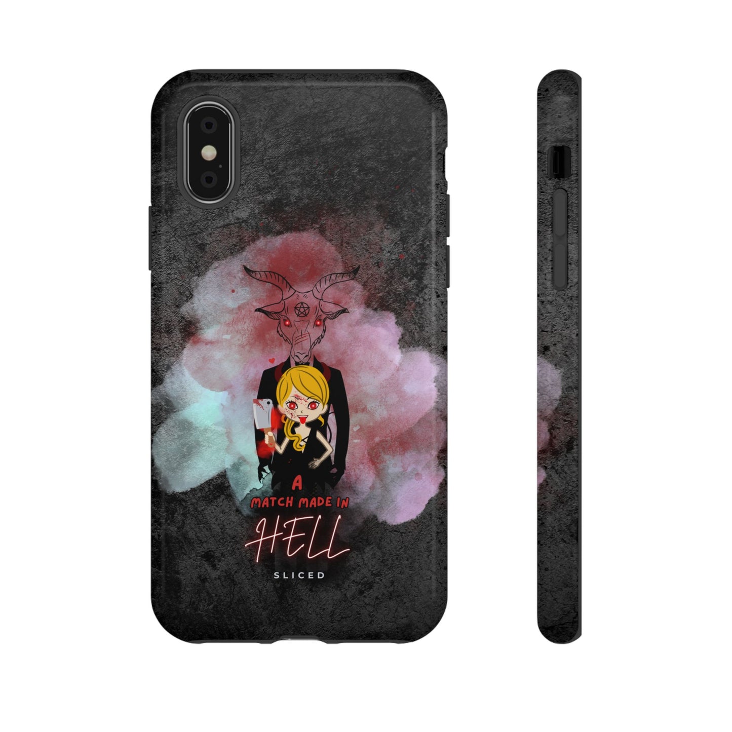 Match Made In HELL - SLICED™ - Tough Phone Case