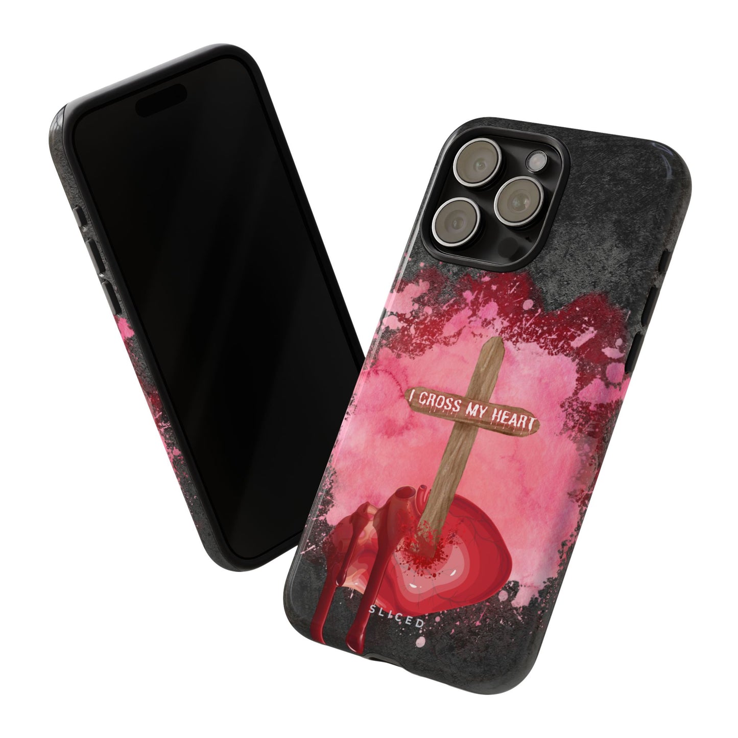 Cross my HEART - SLICED™ - Tough Phone Case