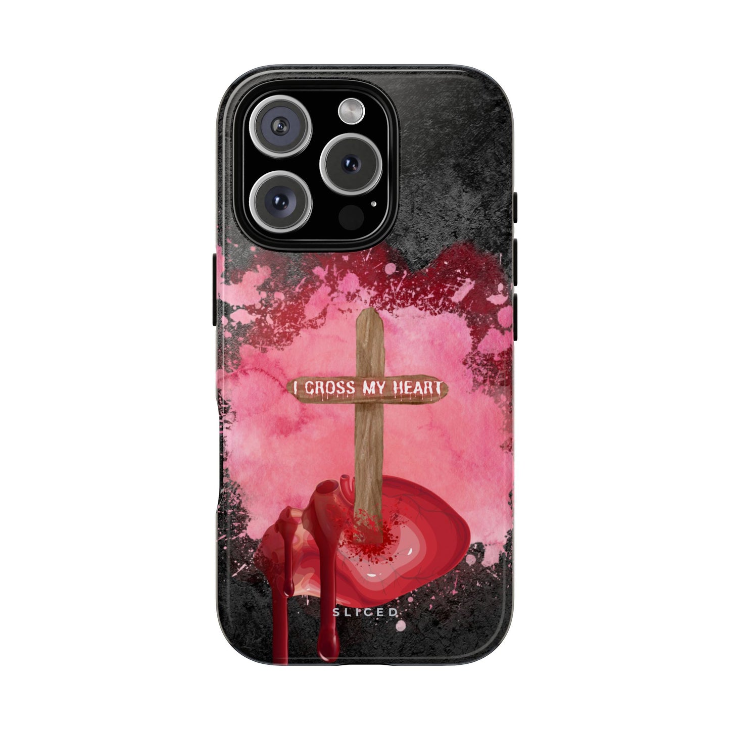 Cross my HEART - SLICED™ - Tough Phone Case