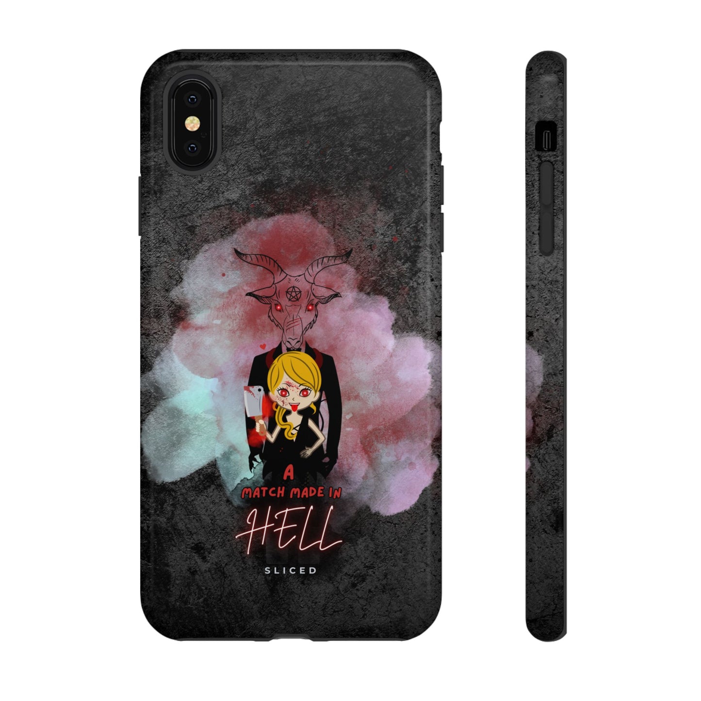 Match Made In HELL - SLICED™ - Tough Phone Case